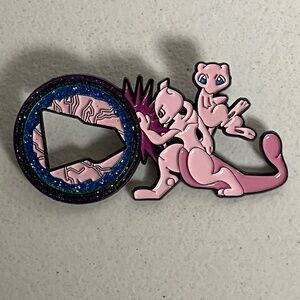 Pokemon Mewtwo Mew New Era Frame Hat Pin Streetwear Hats Pins Brooch Brooches